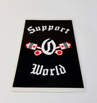 27 - Aufkleber "Support-World"