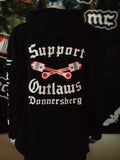 Kapuzen-Sweatshirt Motiv "Support Adler-Kolben Donnersberg"