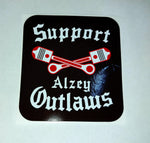 31 - Aufkleber "Support Outlaws Alzey"
