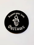 Patch gestickt Motiv "Support your local Outlaws"